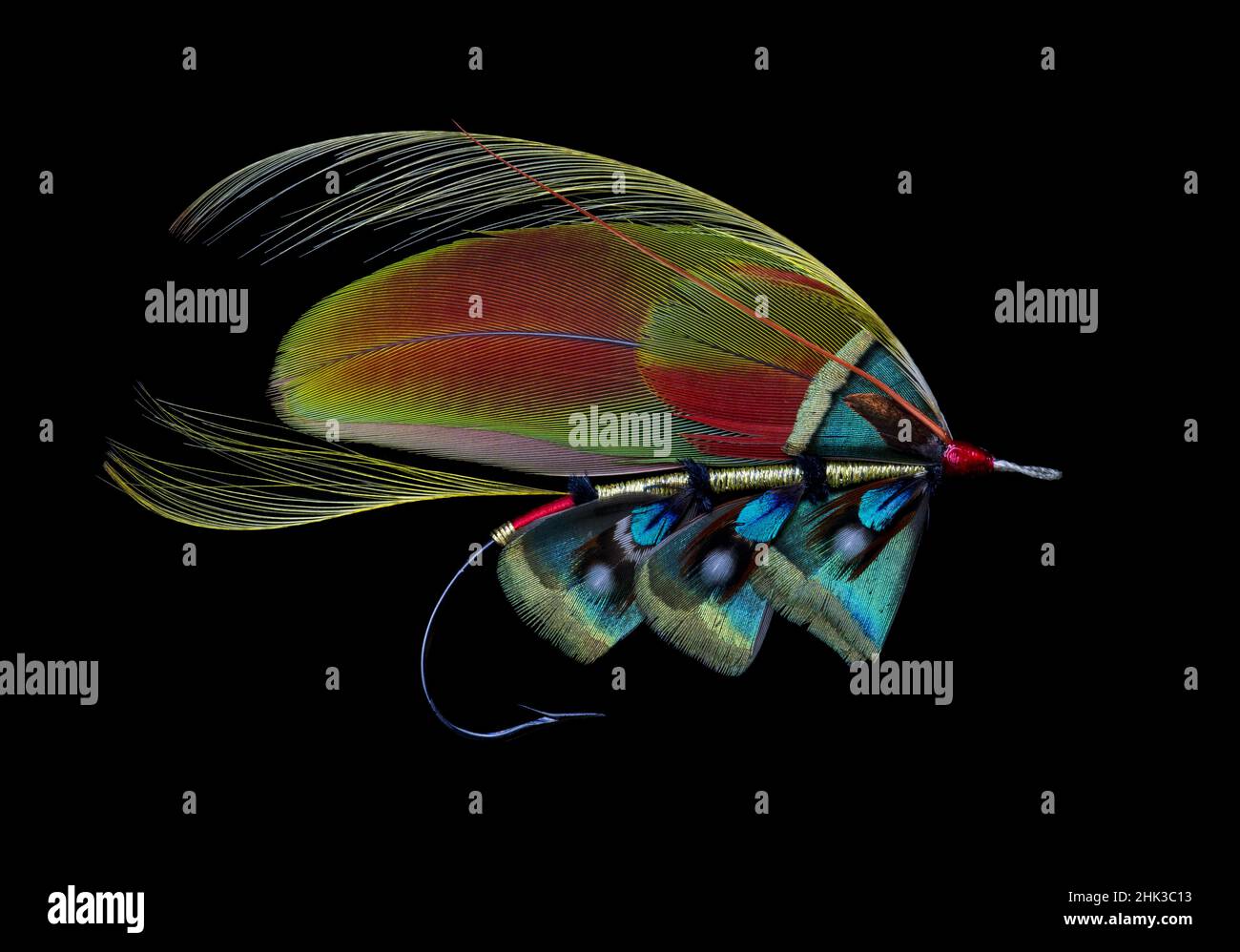 Atlantic Salmon Fly designs Stock Photo - Alamy