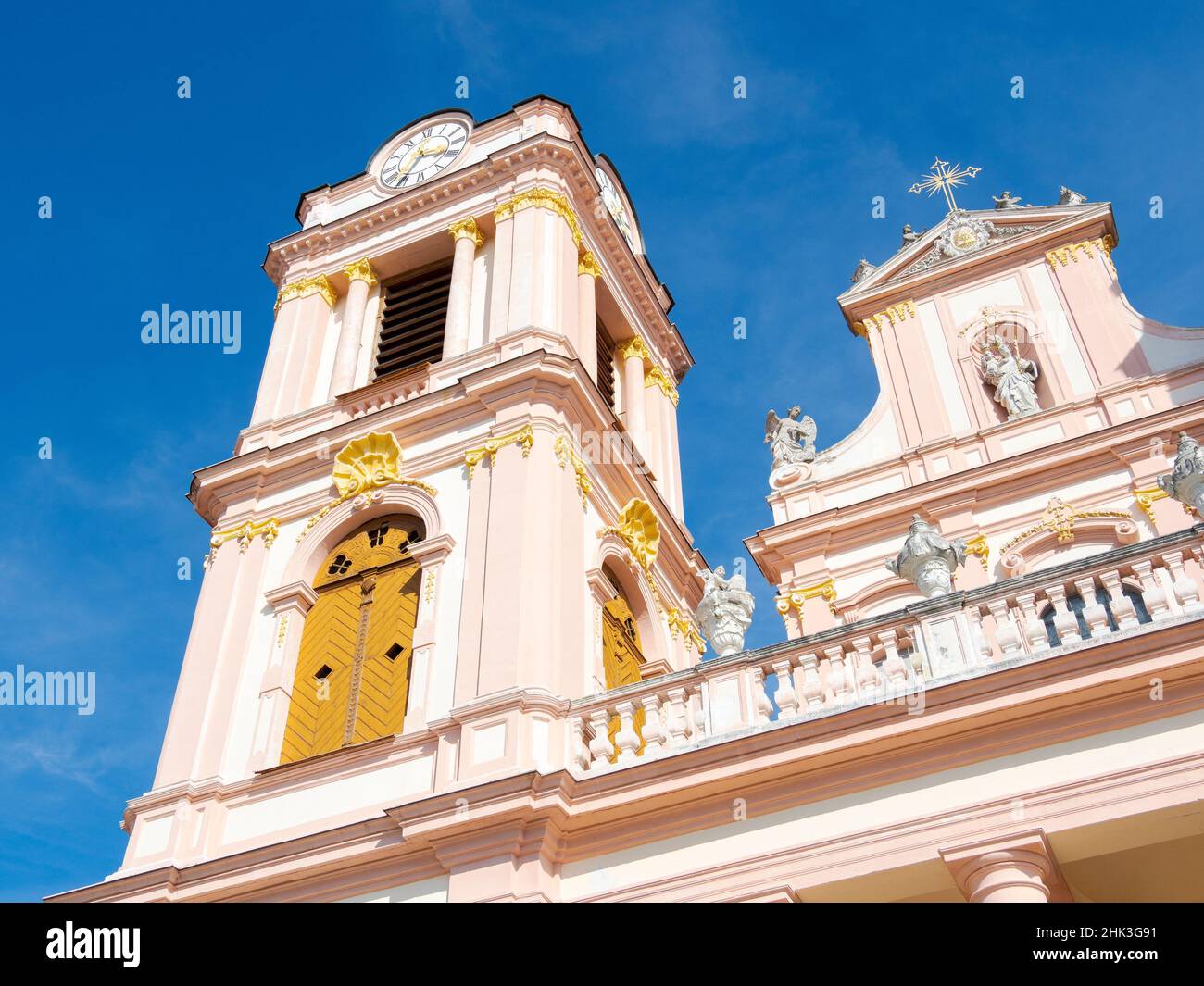 The collegiate church. Gottweig Abbey, a UNESCO World Heritage Site ...