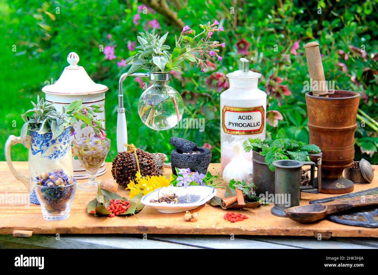 Atmosphere oldfashioned remedies and medicines, wellness treatments