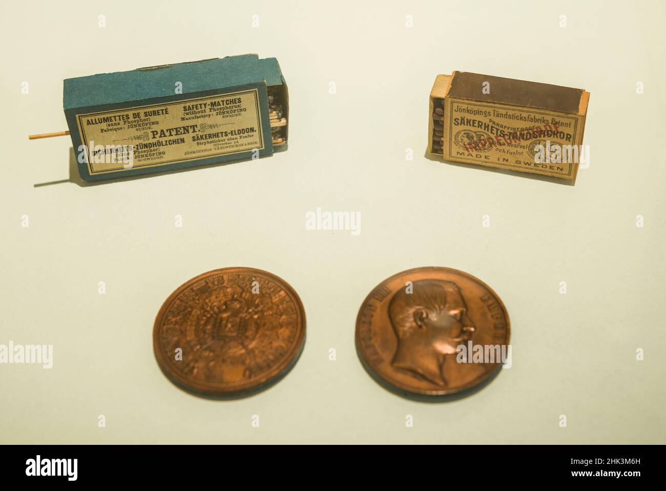 Sweden, Lake Vattern Area, Jonkoping, city where the match was invented