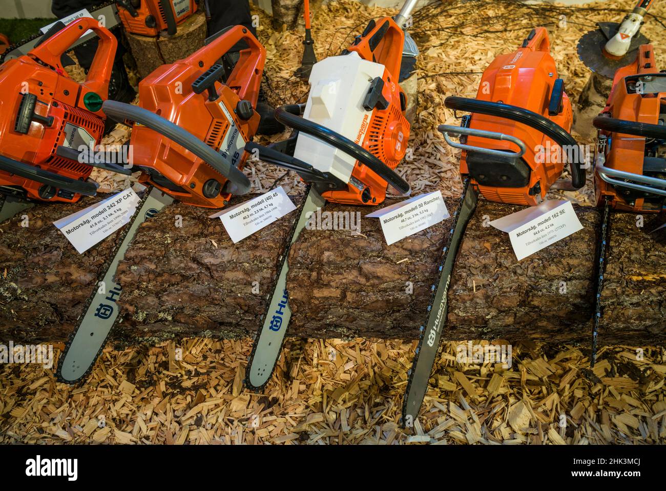 Sweden, Lake Vattern Area, JonkopingHusqvarna, Husqvarna Fabriksmuseum