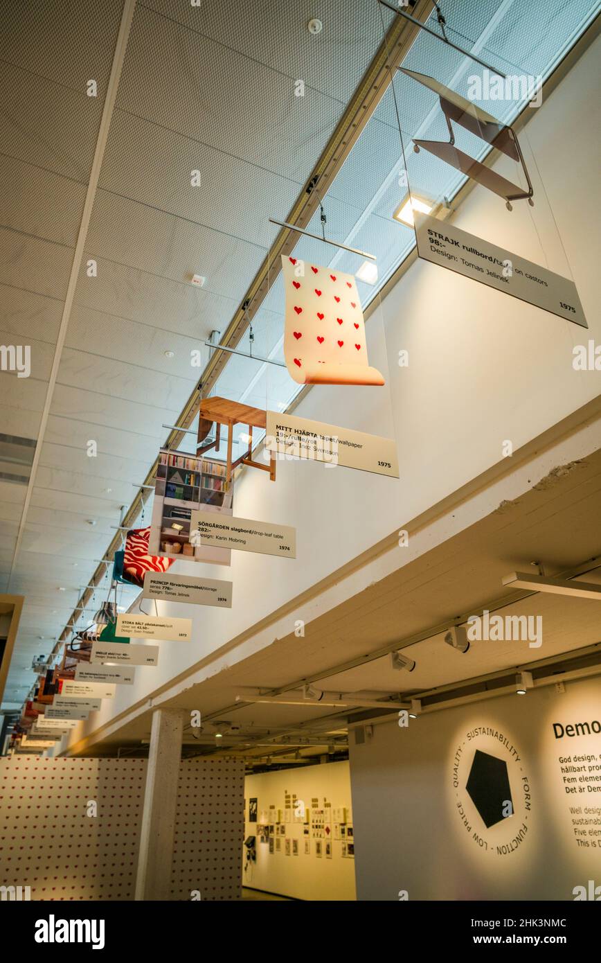 Sweden, Smaland, Almhult, site of the first IKEA store built in Sweden