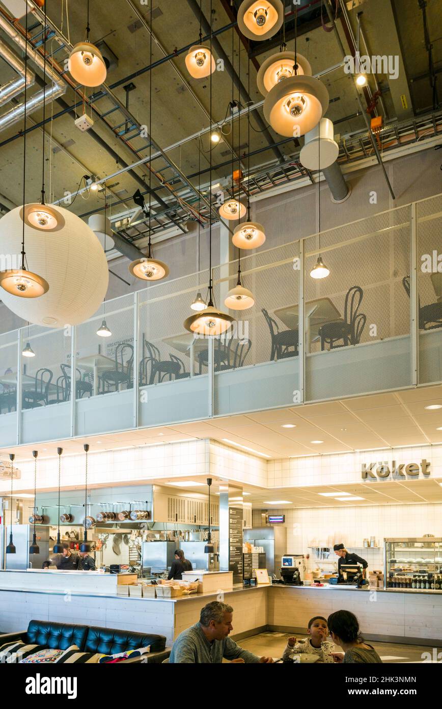 Sweden, Smaland, Almhult, site of the first IKEA store built in Sweden