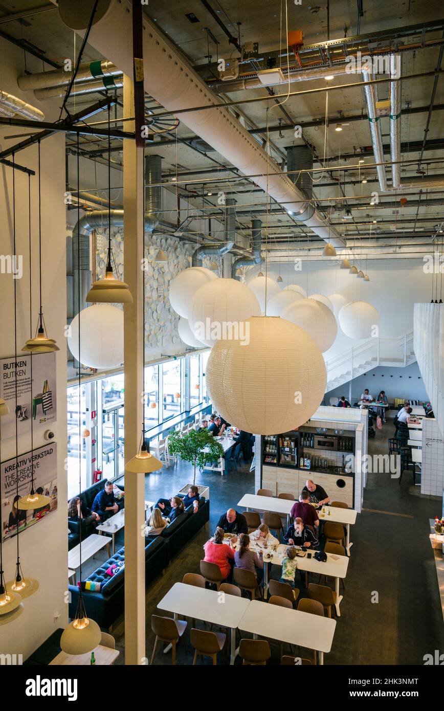 Sweden, Smaland, Almhult, site of the first IKEA store built in Sweden