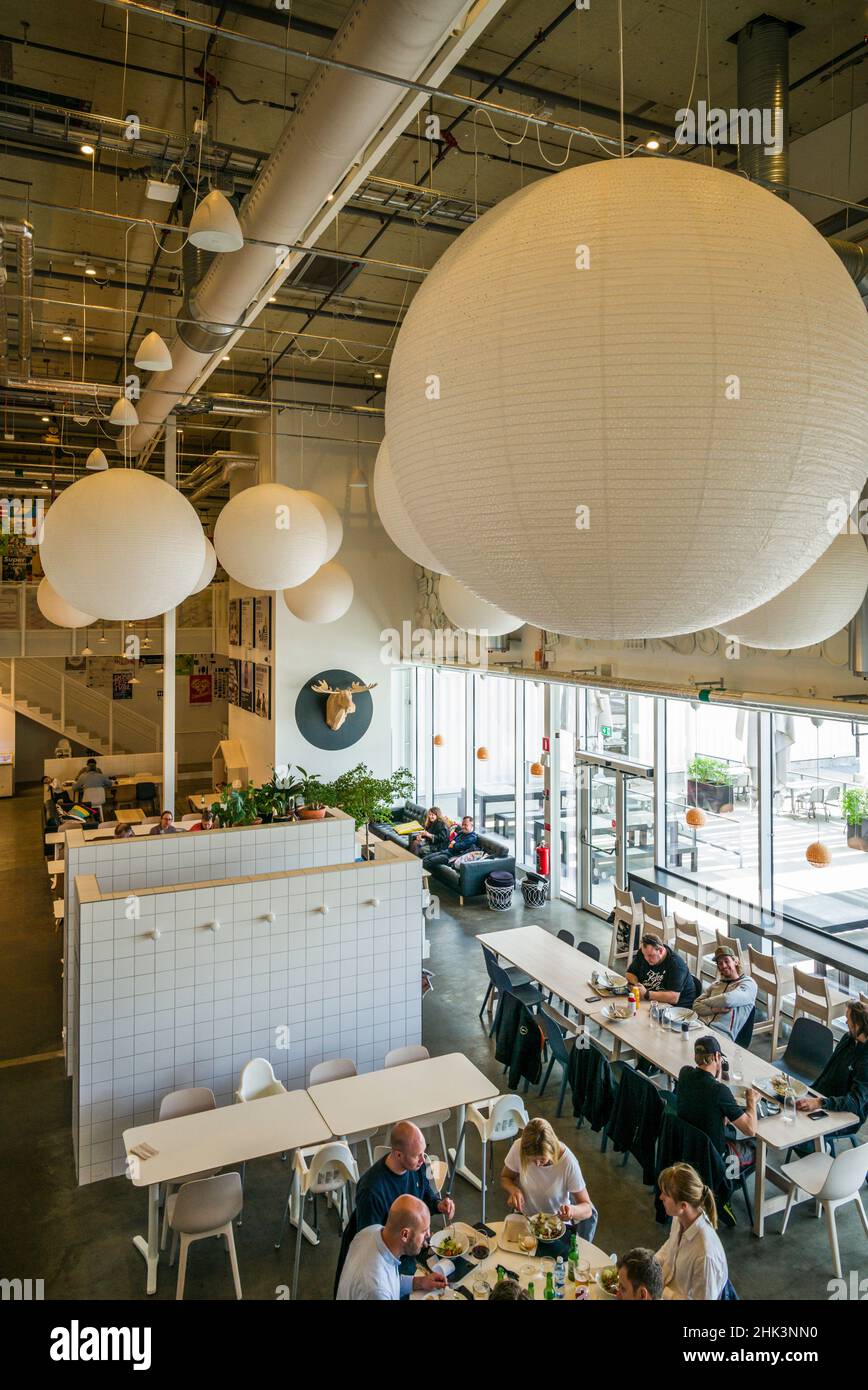 Sweden, Smaland, Almhult, site of the first IKEA store built in Sweden