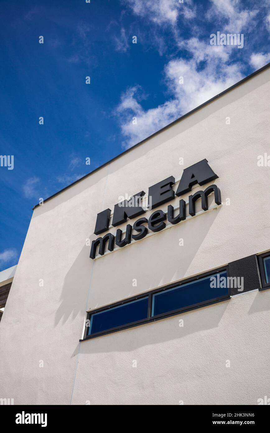 Sweden, Smaland, Almhult, site of the first IKEA store built in Sweden