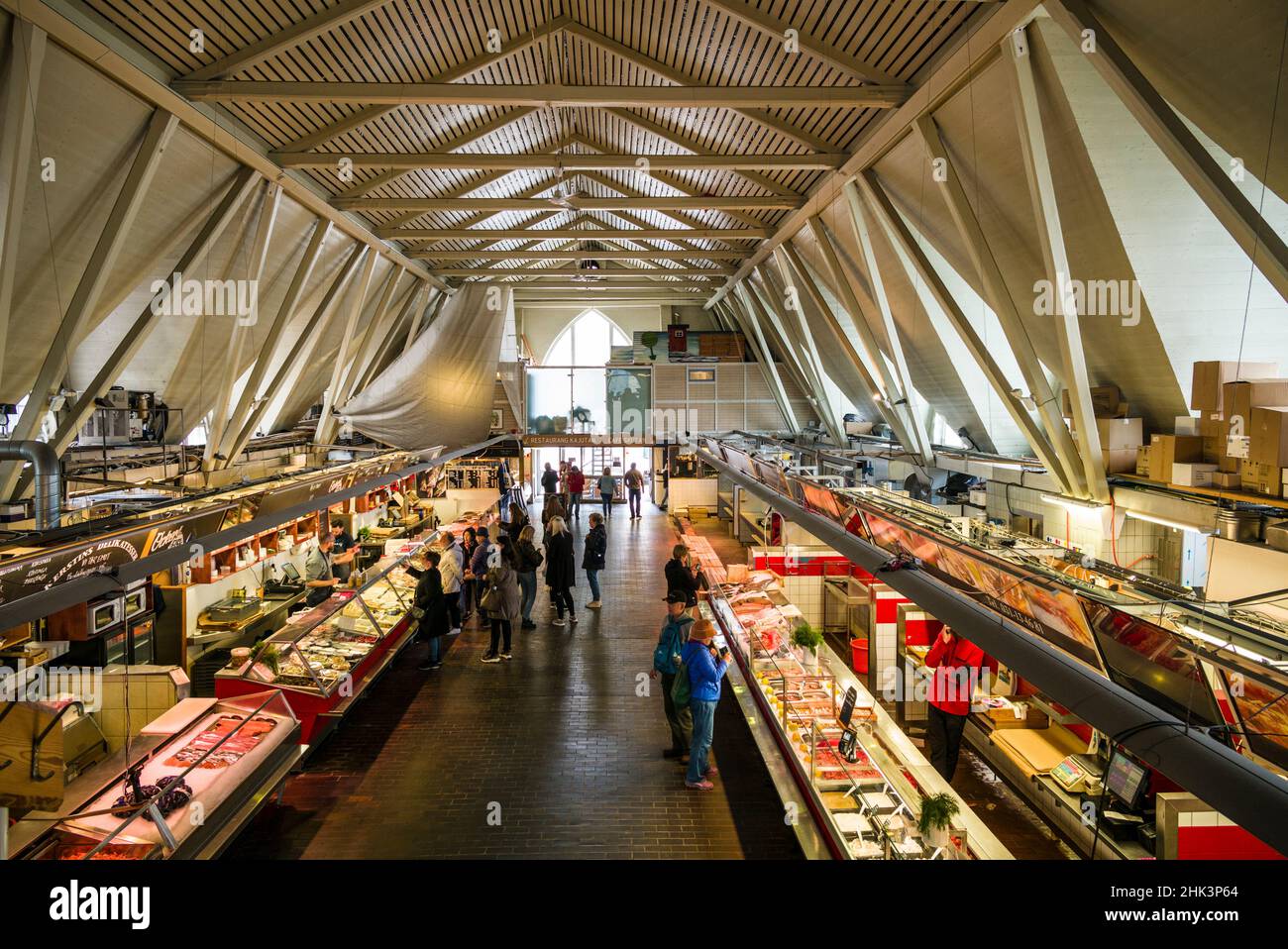 Sweden, Vastragotland and Bohuslan, Gothenburg, Feskekorka, seafood