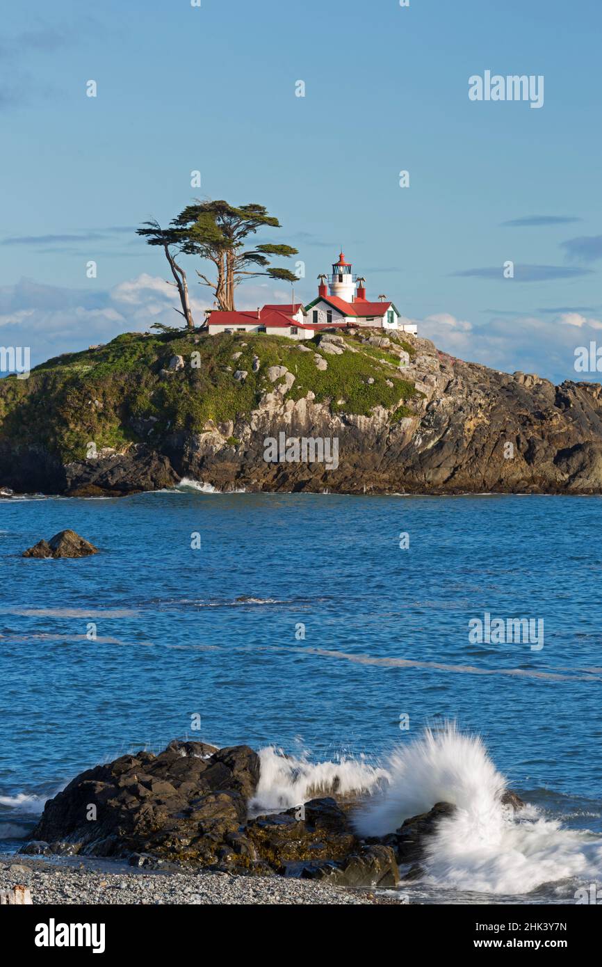 CA, Crescent City, Battery Point Lighthouse Stock Photo - Alamy