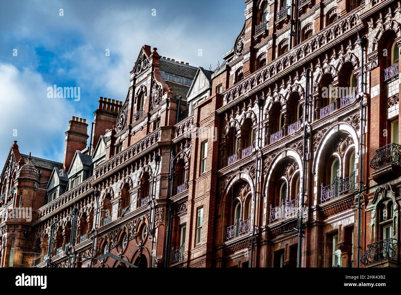 The Midland Hotel, Manchester. Stock Photo