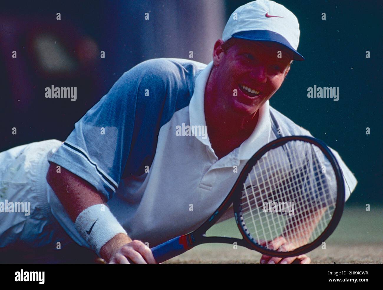 American tennis player Jim Courier, Wimbledon, UK 1993 Stock Photo