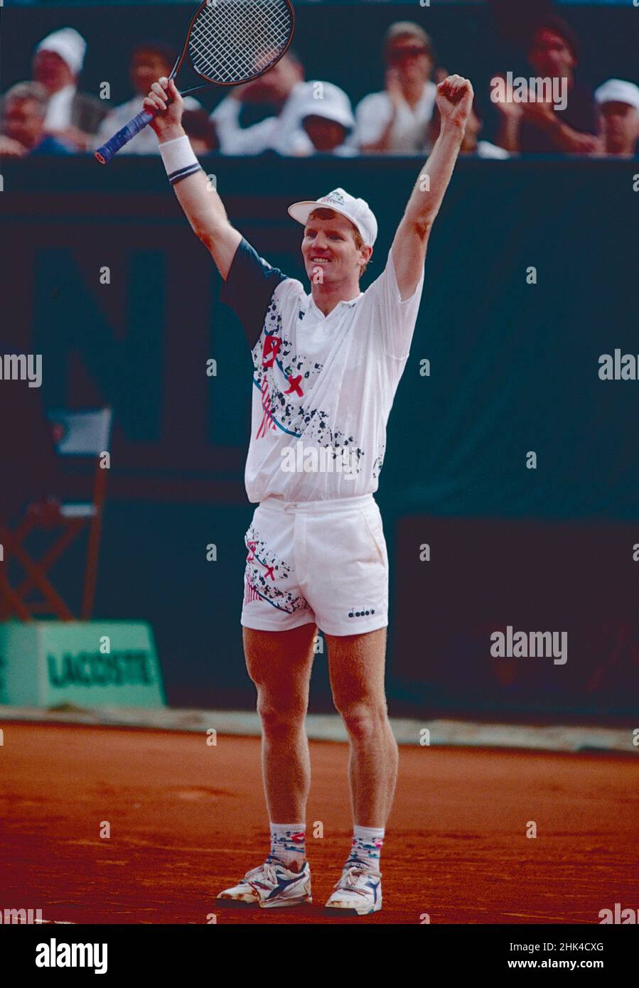 American tennis player Jim Courier, Roland Garros, France 1992 Stock Photo Alamy