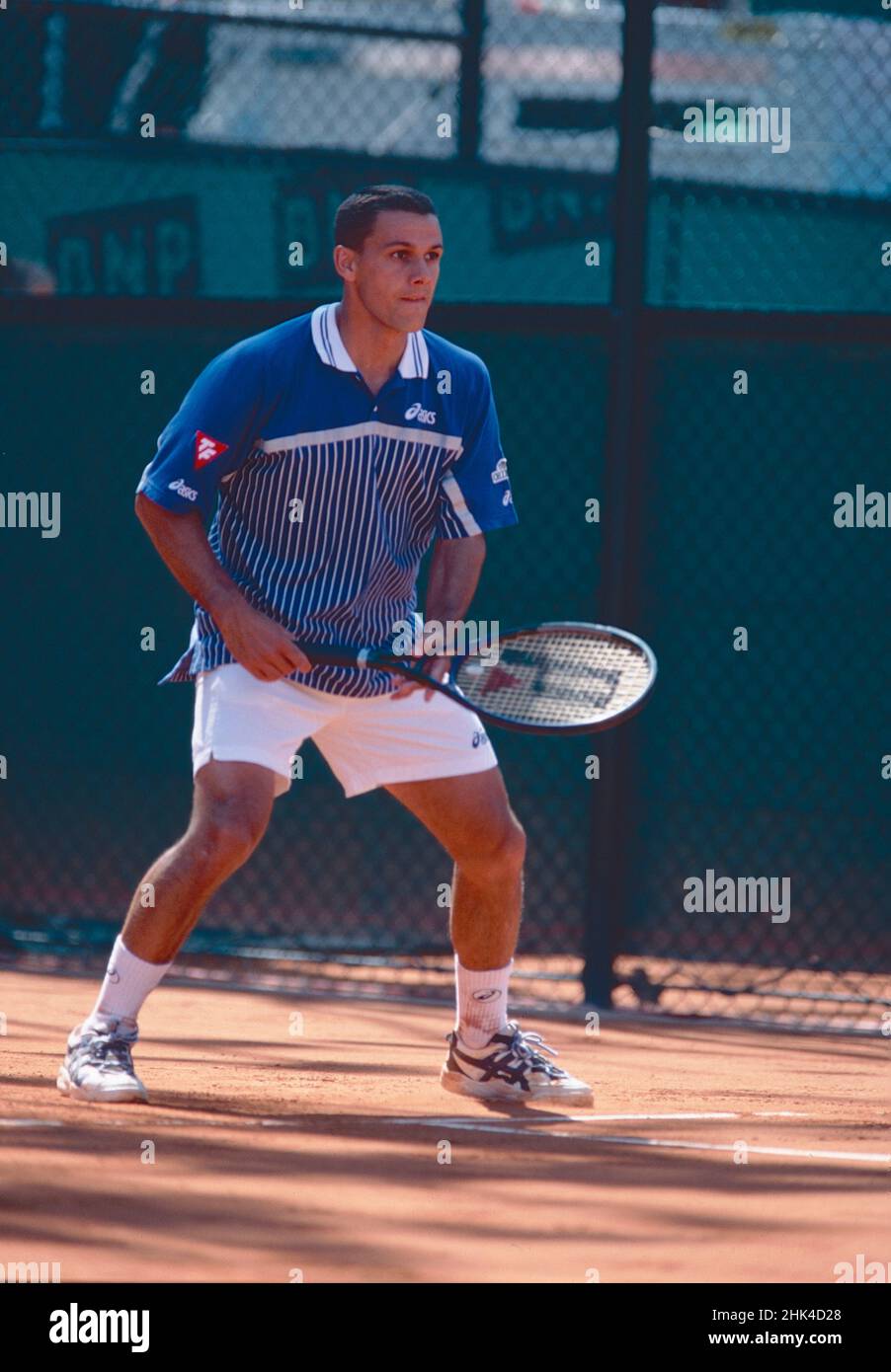 Italian tennis player Renzo Furlan, Roland Garros, France 1997 Stock Photo  - Alamy