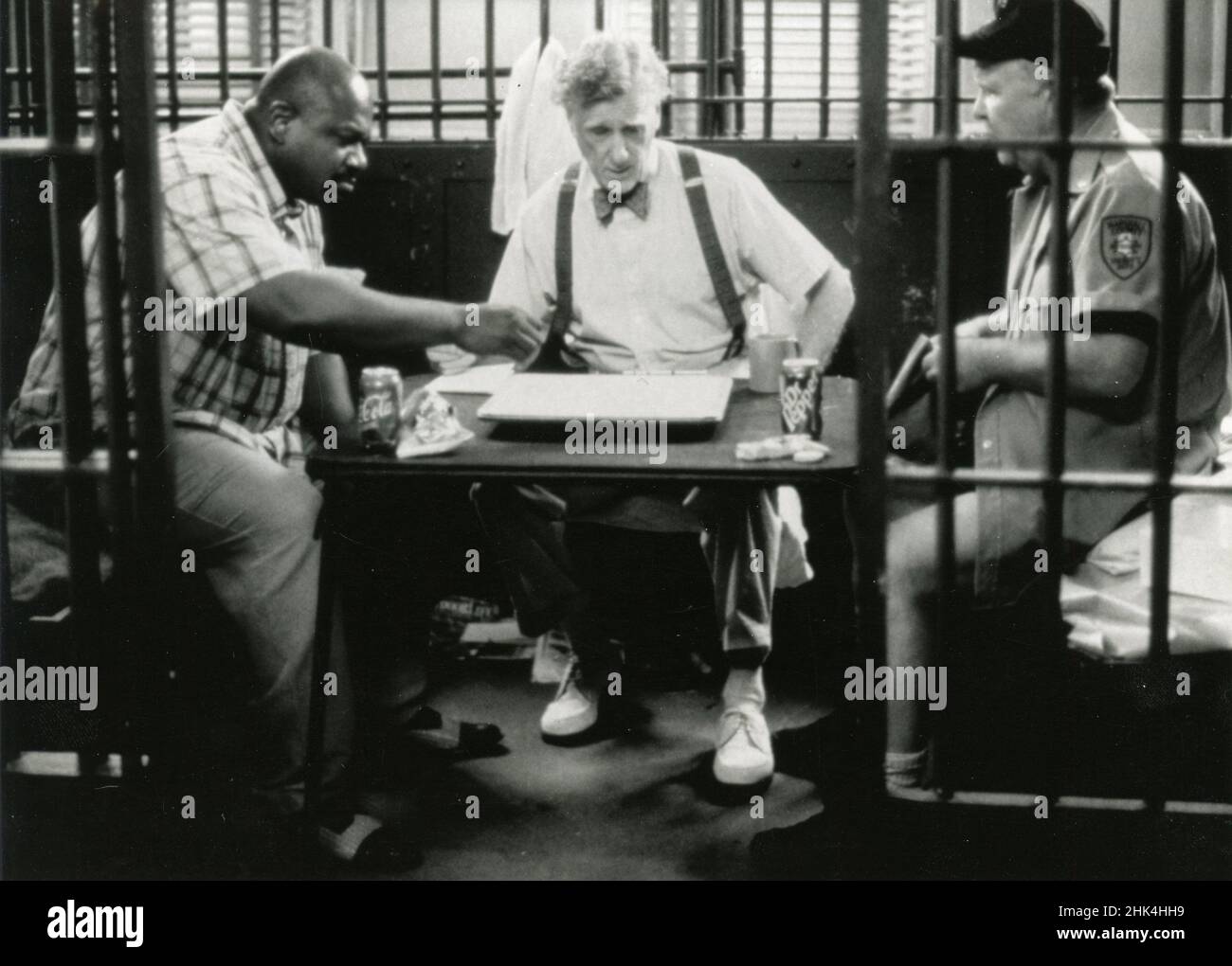 Actors Charles S. Dutton, Donald Moffat, and Ned Beatty in the movie