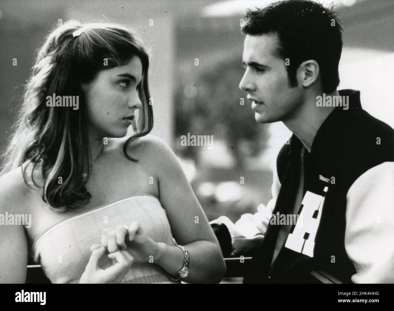 Actress Rachel Leigh Cook and actor Freddie Prinze Jr. in the movie She's All That, USA 1999 Stock Photo