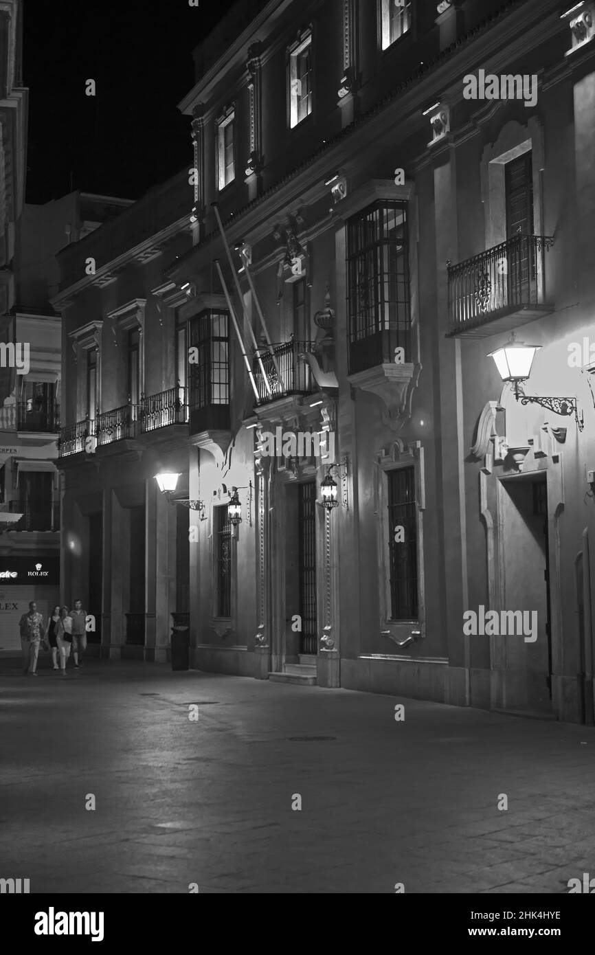 Calle Tetuán, Alfalfa, Old Town, Seville, Stock Photo