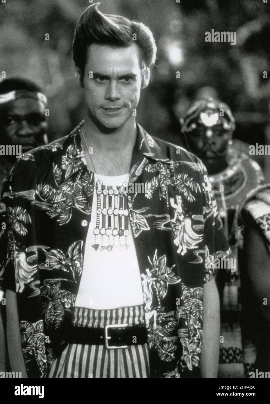 American actor Jim Carrey in the movie Ace Ventura When Nature Calls, USA 1995 Stock Photo