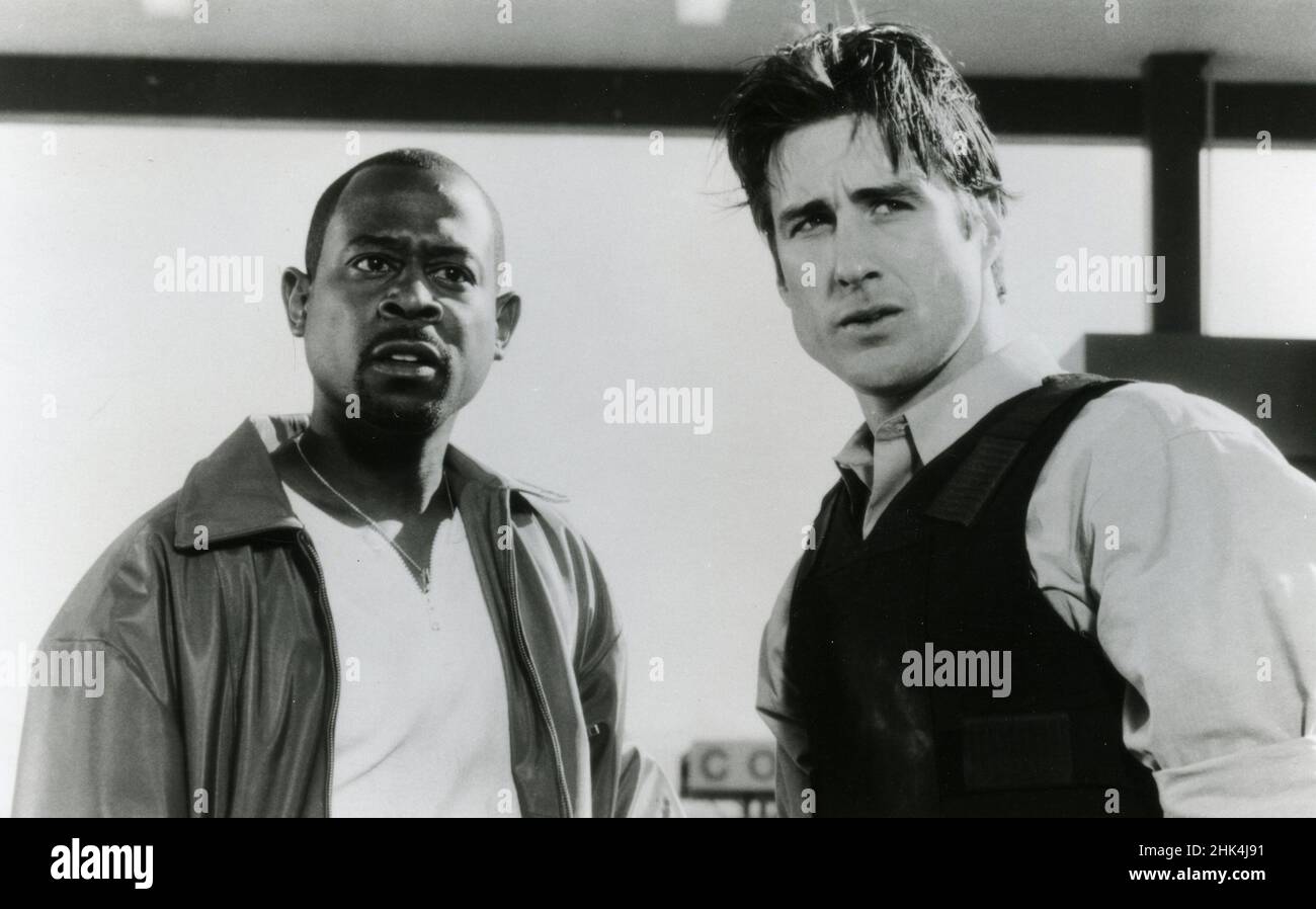American actors Martin Lawrence and Luke Wilson in the movie Blue Streak, USA 1999 Stock Photo