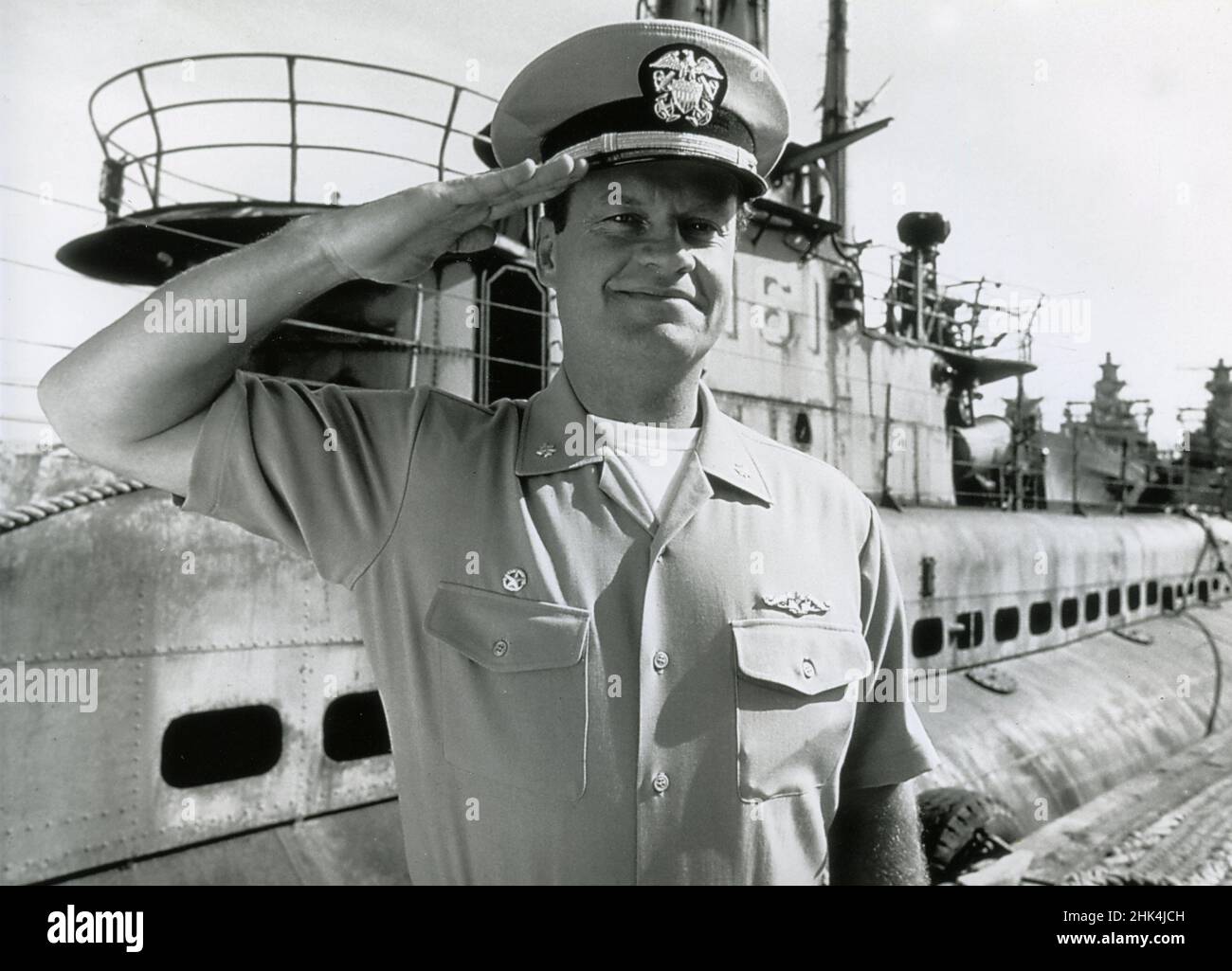 American actor Kelsey Grammer in the movie Down Periscope, USA 1996 Stock Photo