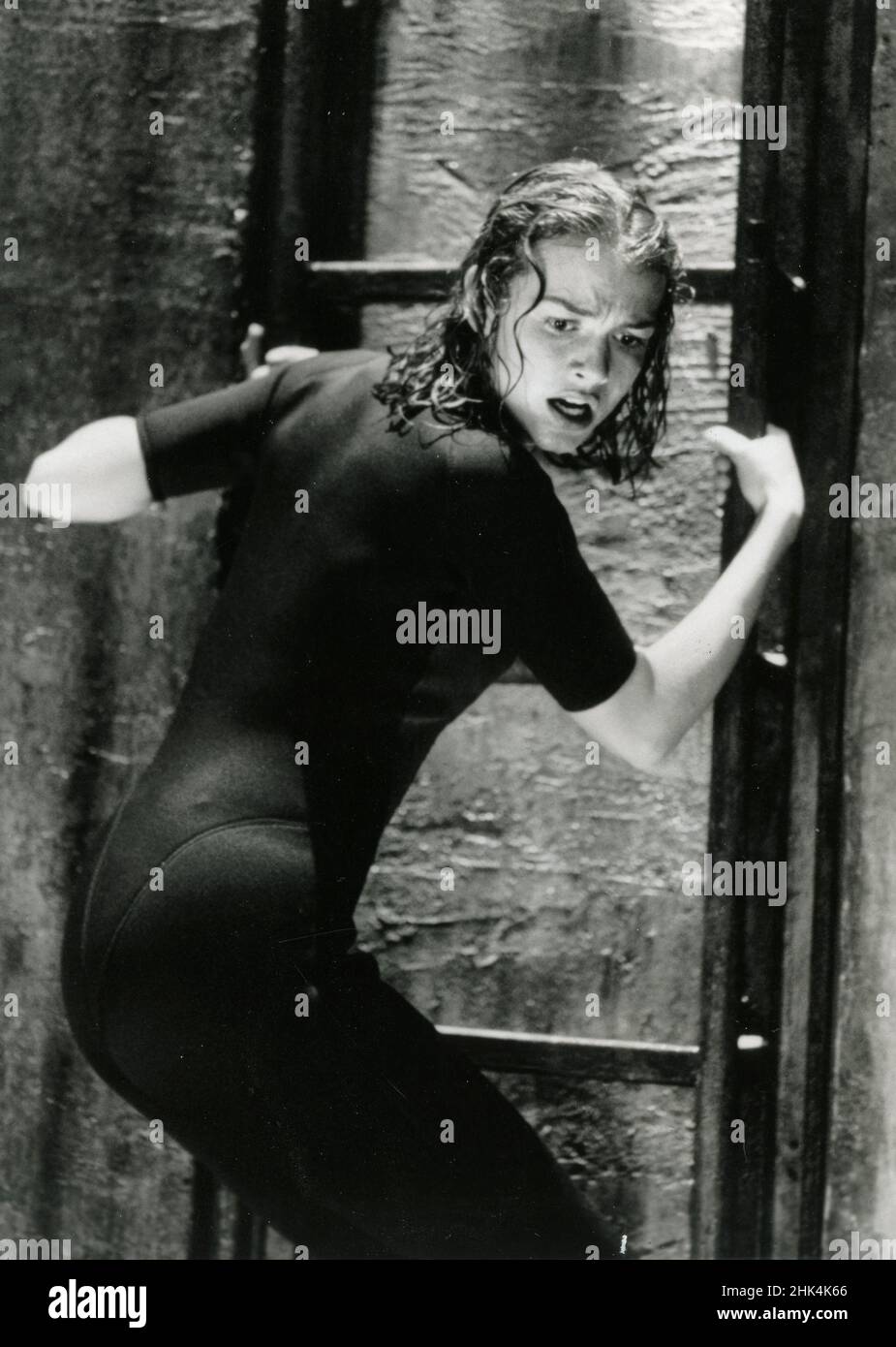 American actress Saffron Burrows in the movie Deep Blue Sea, USA 1999 Stock Photo