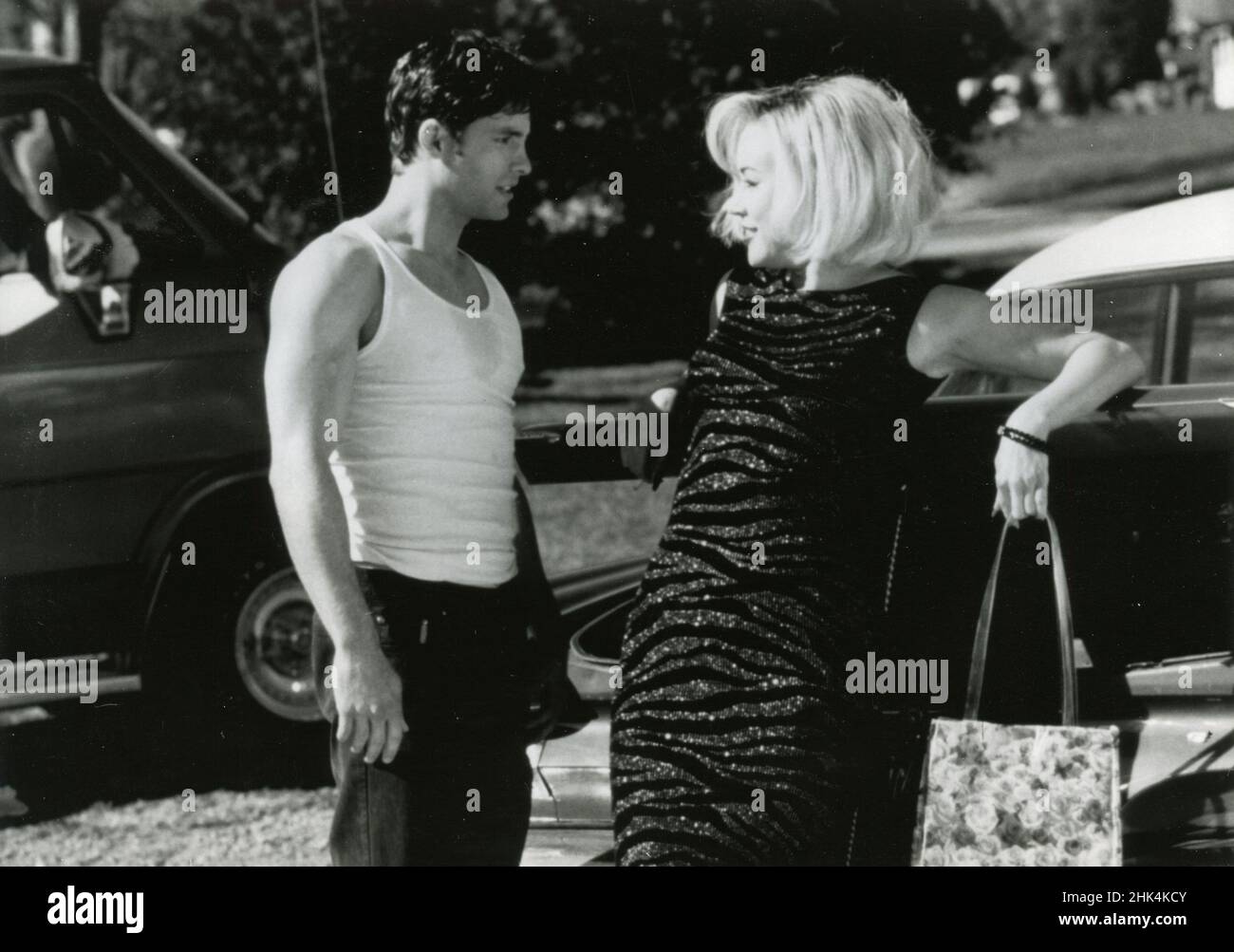 Actor Nick Stabile and actress Jennifer Tilly in the movie Bride of