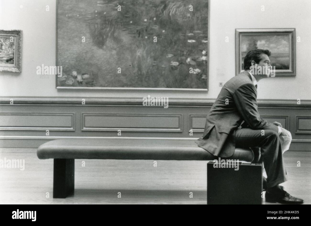 Irish actor Pierce Brosnan in the movie The Thomas Crown Affair, USA