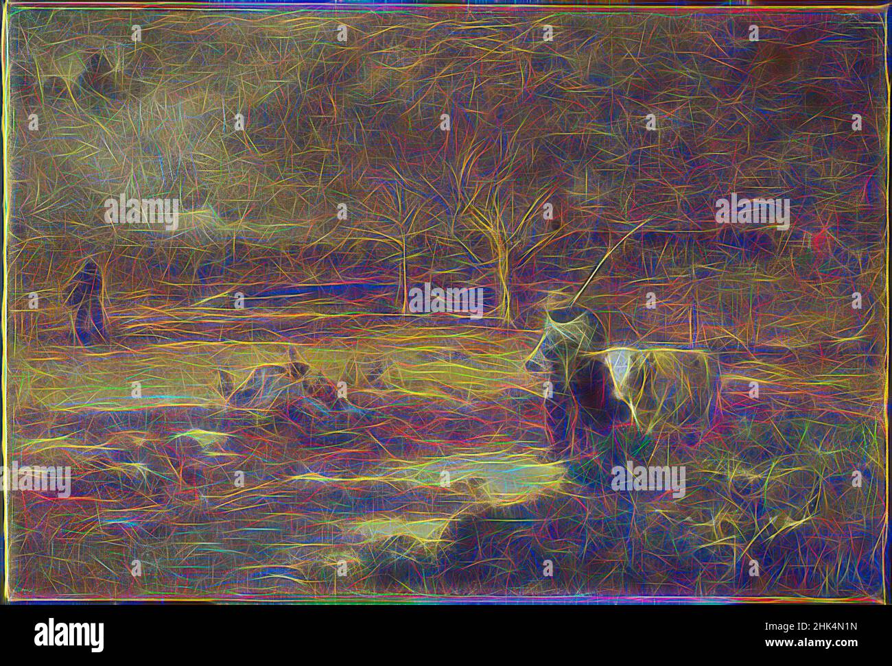 Inspired by Homeward, George Inness, American, 1825-1894, Oil on canvas ...