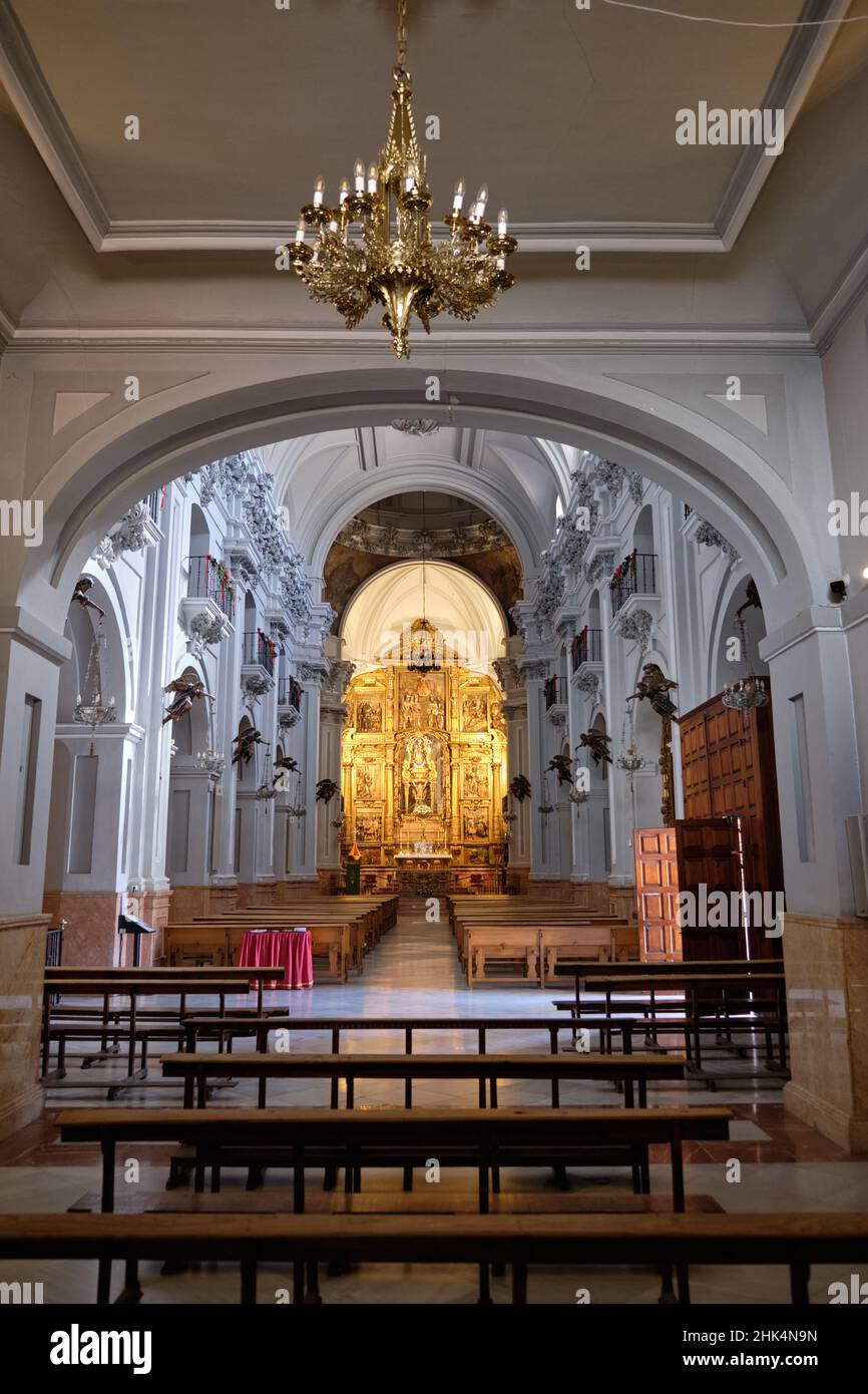 Interior of Basilica of Santa Maria de La Victoria, Malaga, Spain Stock Photo Alamy Interior of Basilica of Santa Maria de La Victoria, Malaga, Spain Stock Photo Alamy