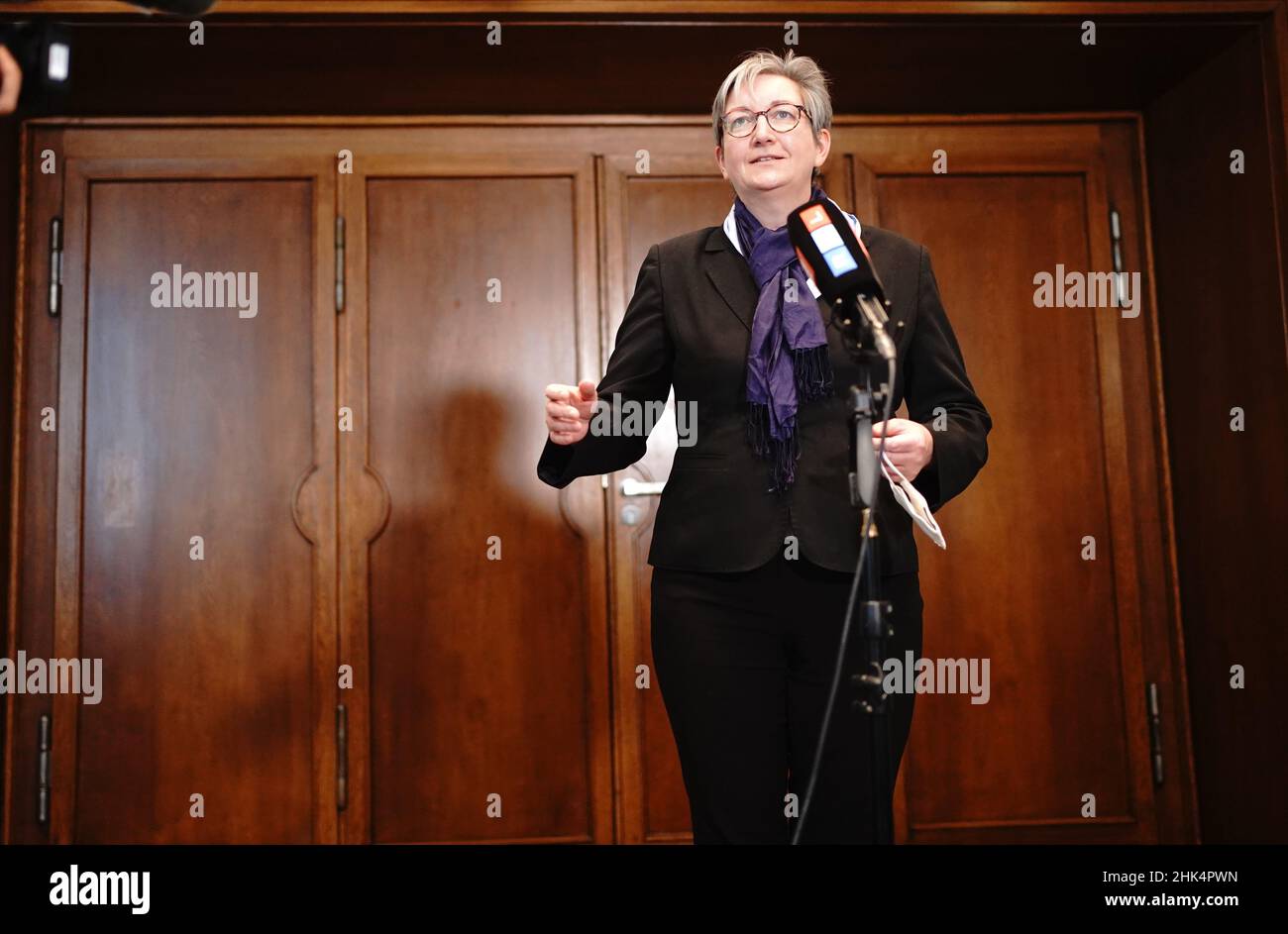 Berlin, Germany. 02nd Feb, 2022. Klara Geywitz (SPD), Federal Minister