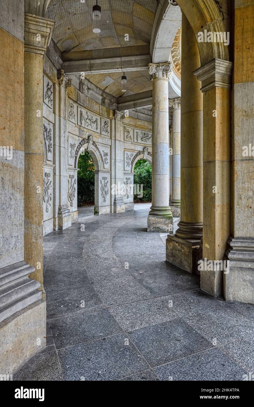 Spittel colonnade, Unter den Linden, Berlin, Germany, Europe Stock Photo