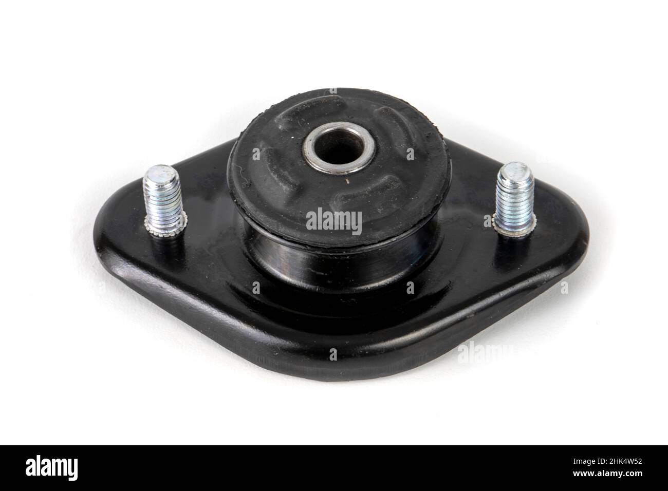 Auto parts isolated on white. Shock absorber support Stock Photo Alamy