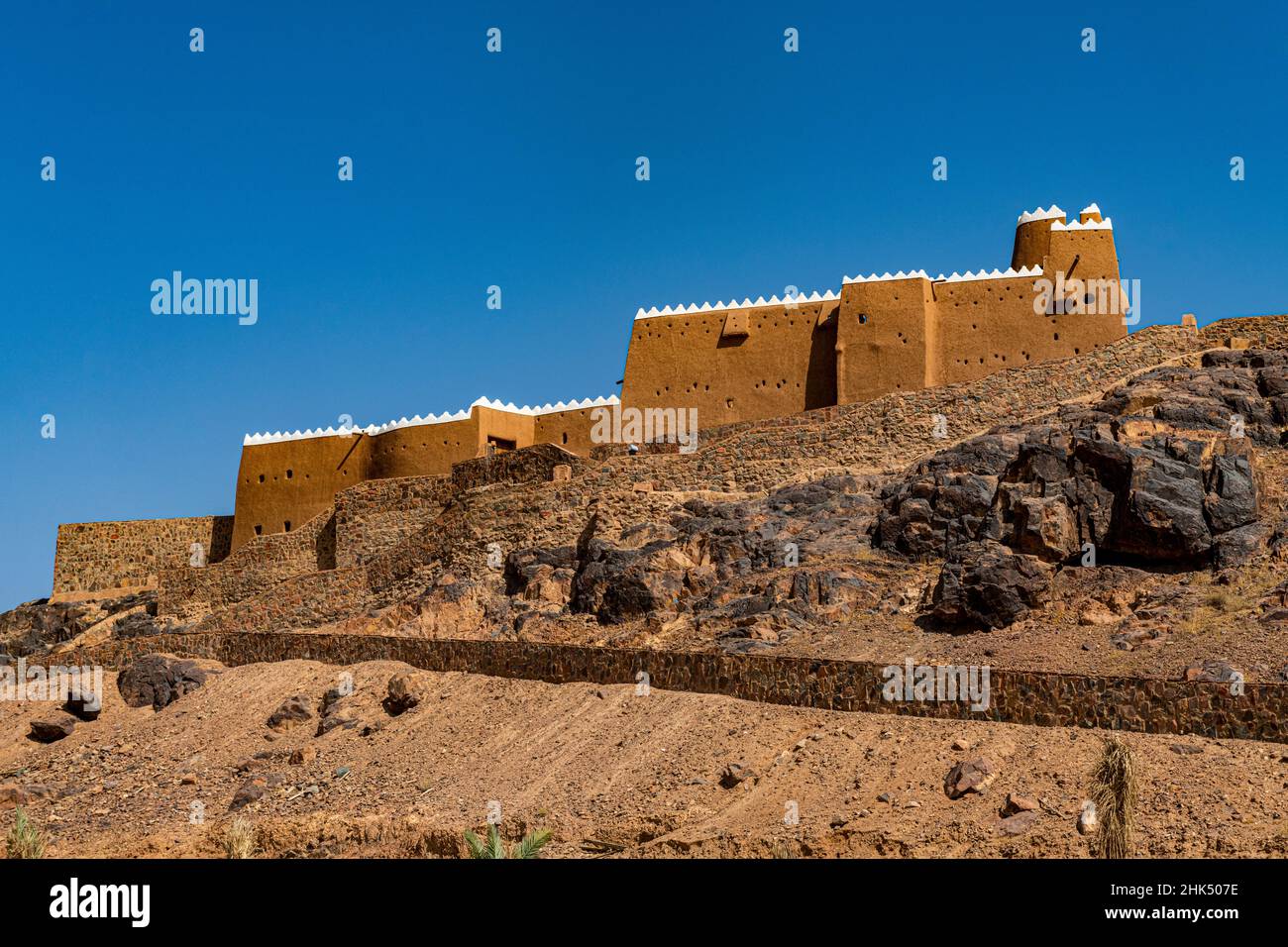 Aarif Fort, Hail, Kingdom of Saudi Arabia, Middle East Stock Photo