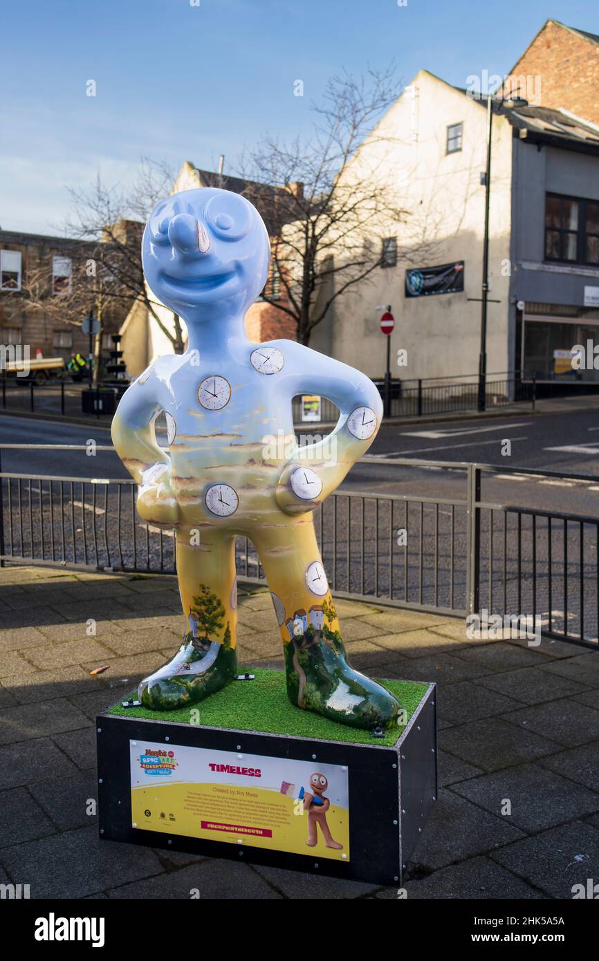 England, North Tyneside, Morph's Epic Art Adventure. In 2022, North ...