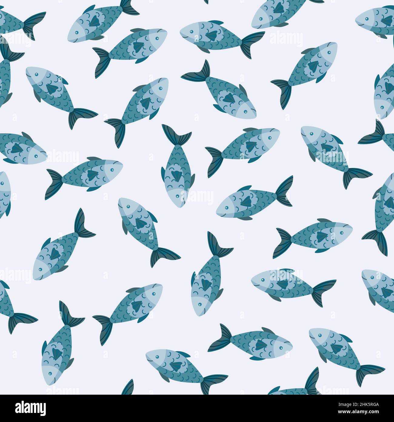 Samlesh Pattern Fish Seamless pattern fish on light gray background. Modern ornament with ...