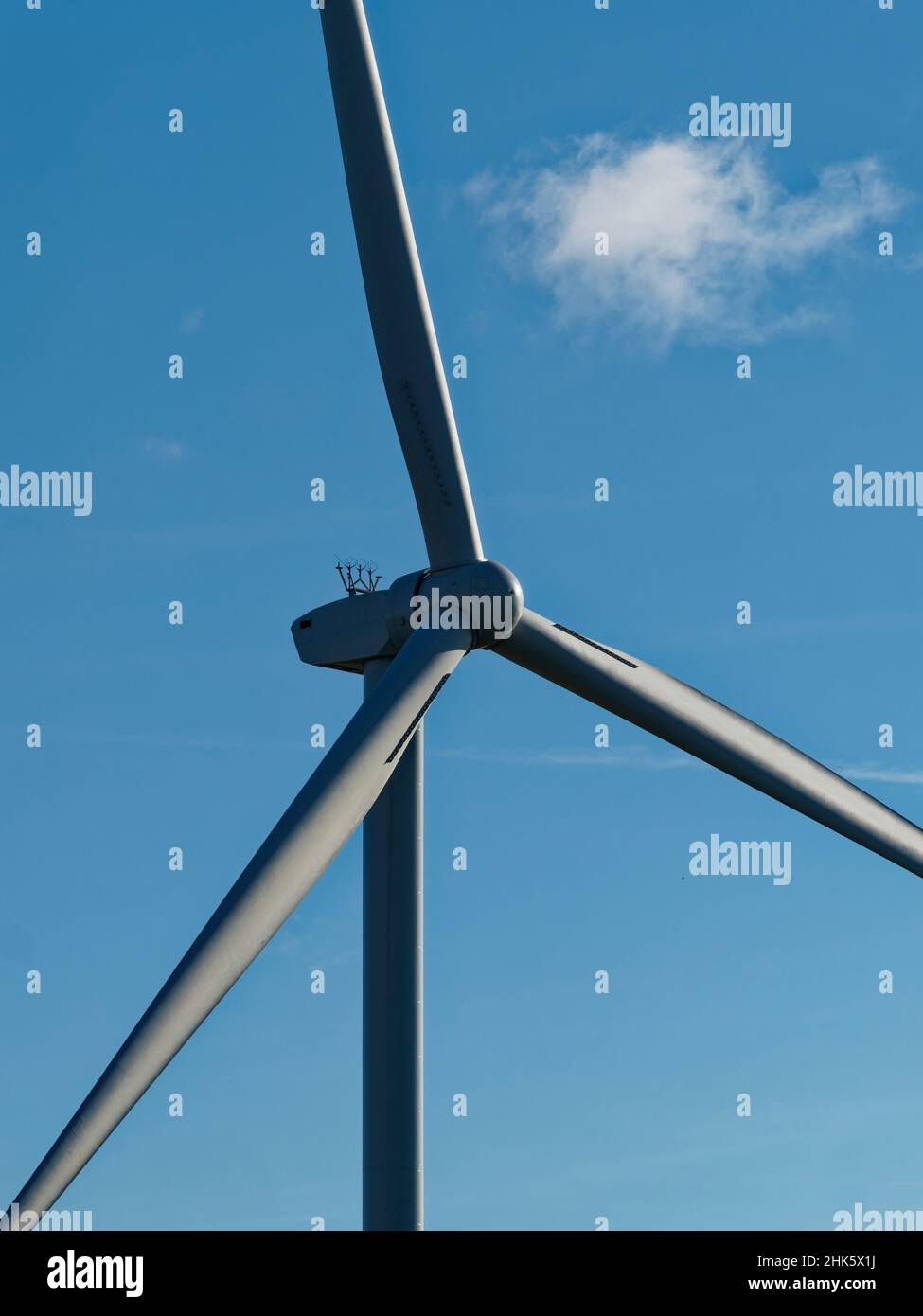 Wind Power, Magor , Newport , South Wales, UK Stock Photo