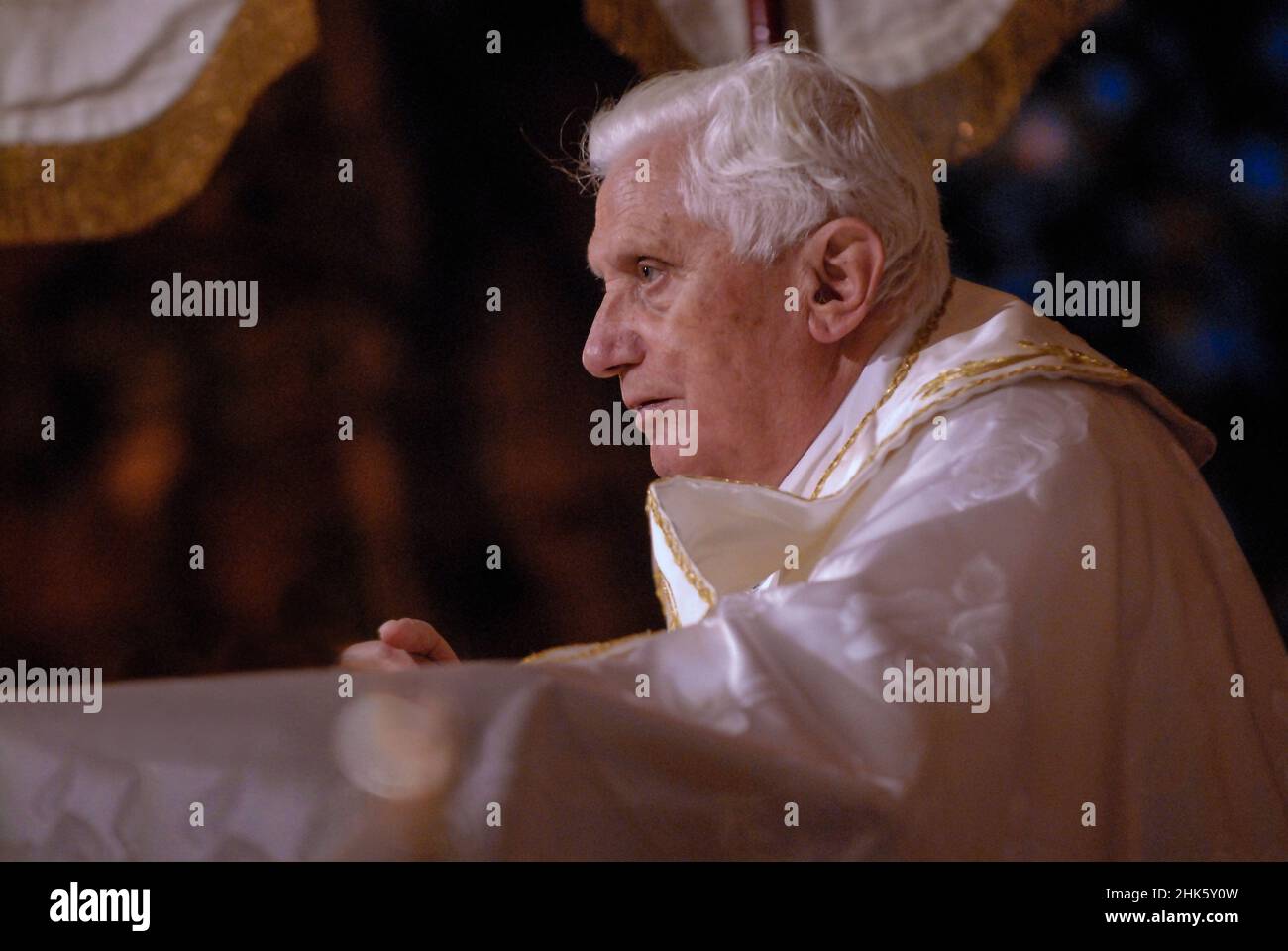 Rome, Italy 11/06/2009: Corpus Domini, Benedetto XVI Pope. © Andrea Sabbadini Stock Photo