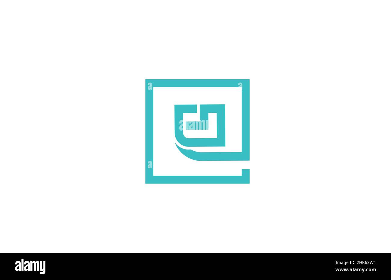 U alphabet letter logo icon design. Creative template for business and ...