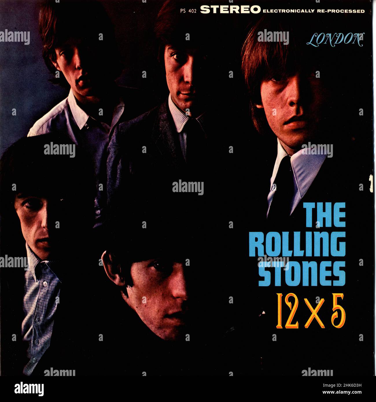 Vintage vinyl record cover - Rolling Stones, The - 12x5 - US - 1964 Stock  Photo - Alamy