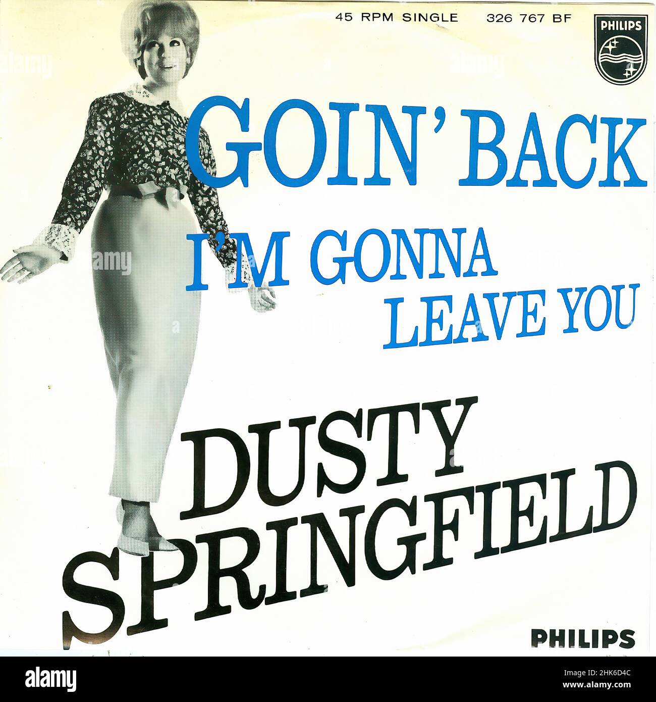 Dusty Springfield The Look Of Love Album Cover Sticker, image size:1300x1390