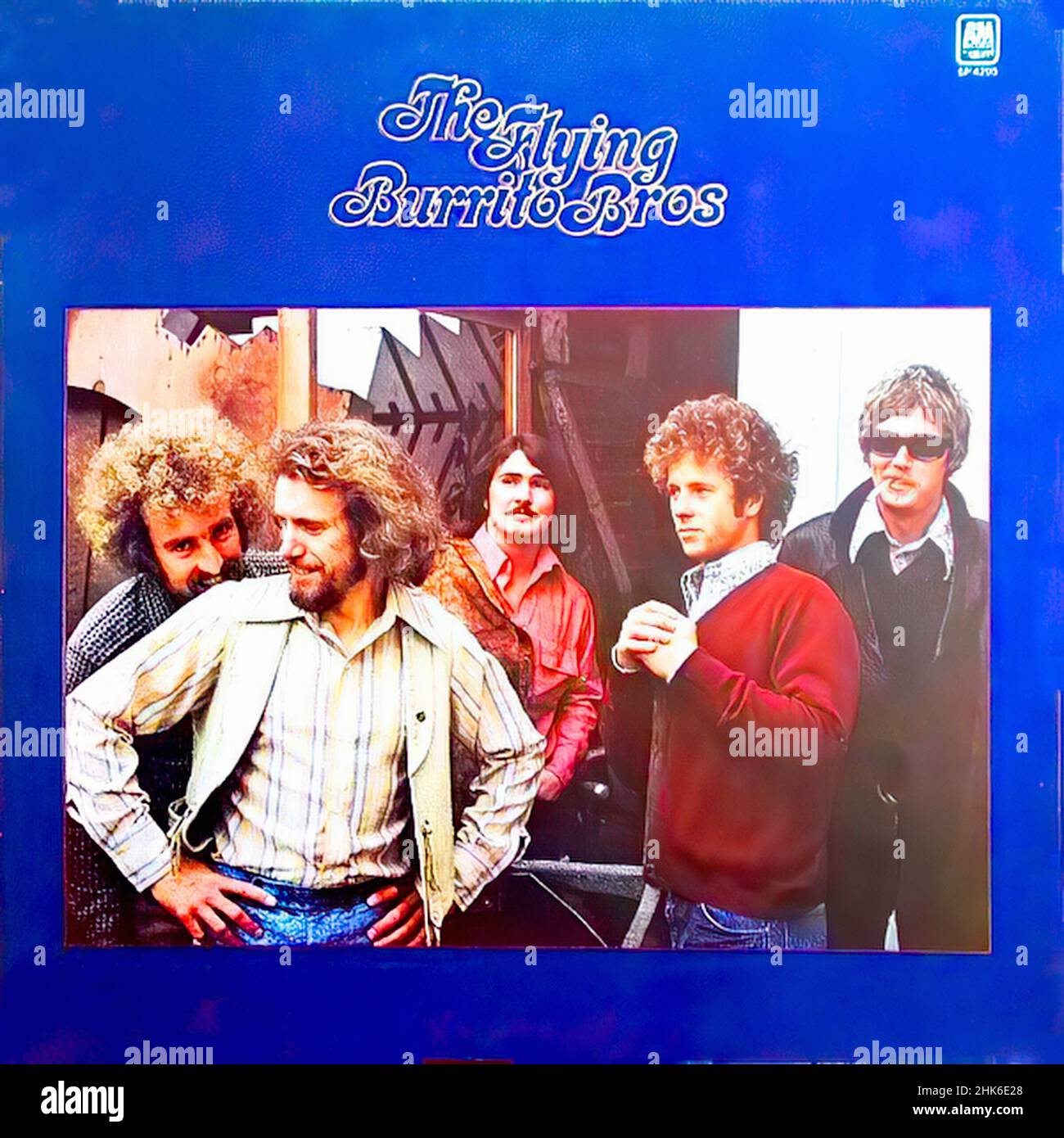 Vintage vinyl record cover Flying Burrito Bros same US 1971