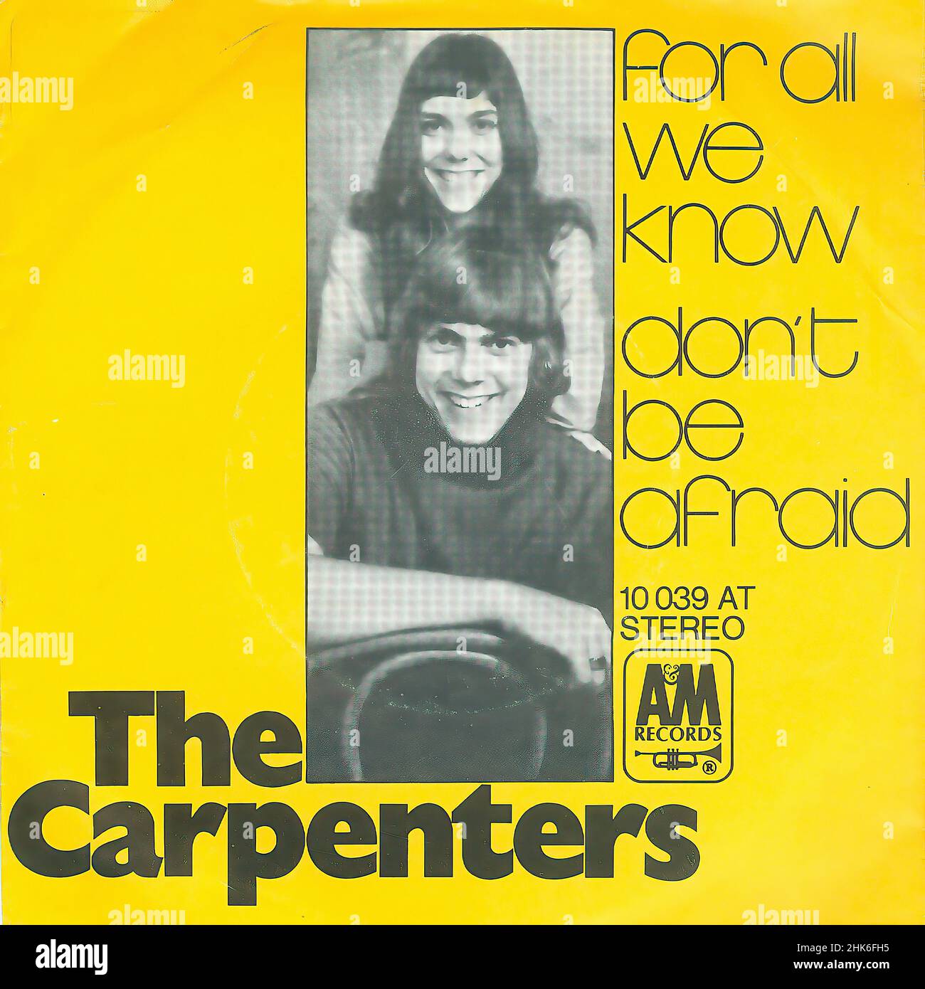 Carpenters – Rainy Days & Mondays / For All We Know (1971, Vinyl