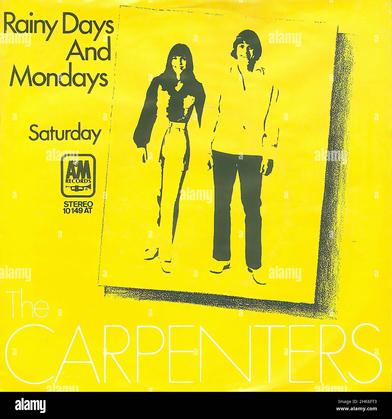 Carpenters – Rainy Days And Mondays/Saturday - 7" 45RPM 1971