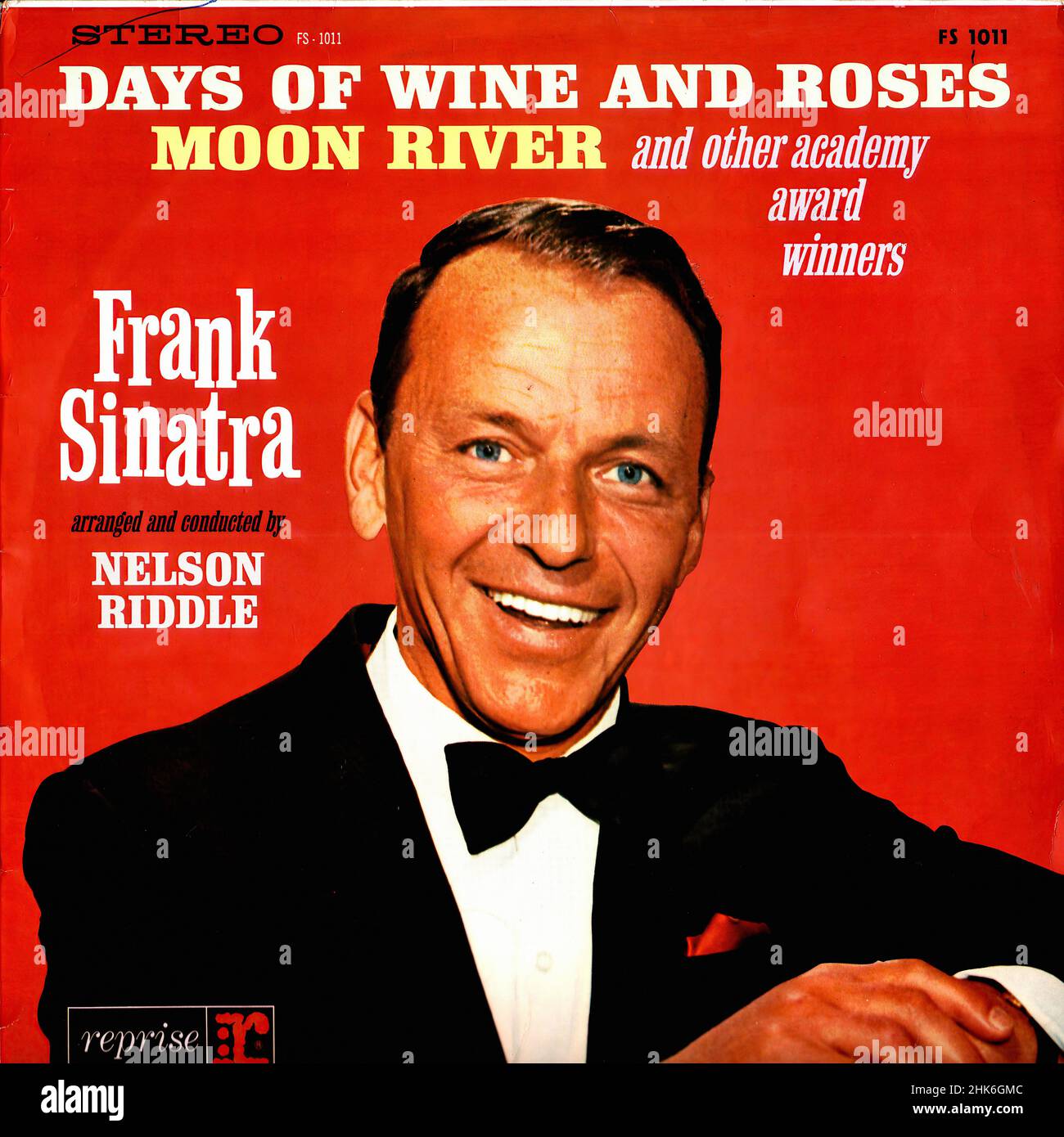 Vintage vinyl record cover Sinatra, Frank Days Of Wine And Roses US 1964 k Stock Photo