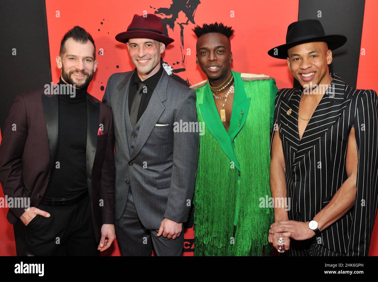 L-R: Ryan VanDenboom, Kyle R. Robinson, Wonza Johnson and Darius Wright ...