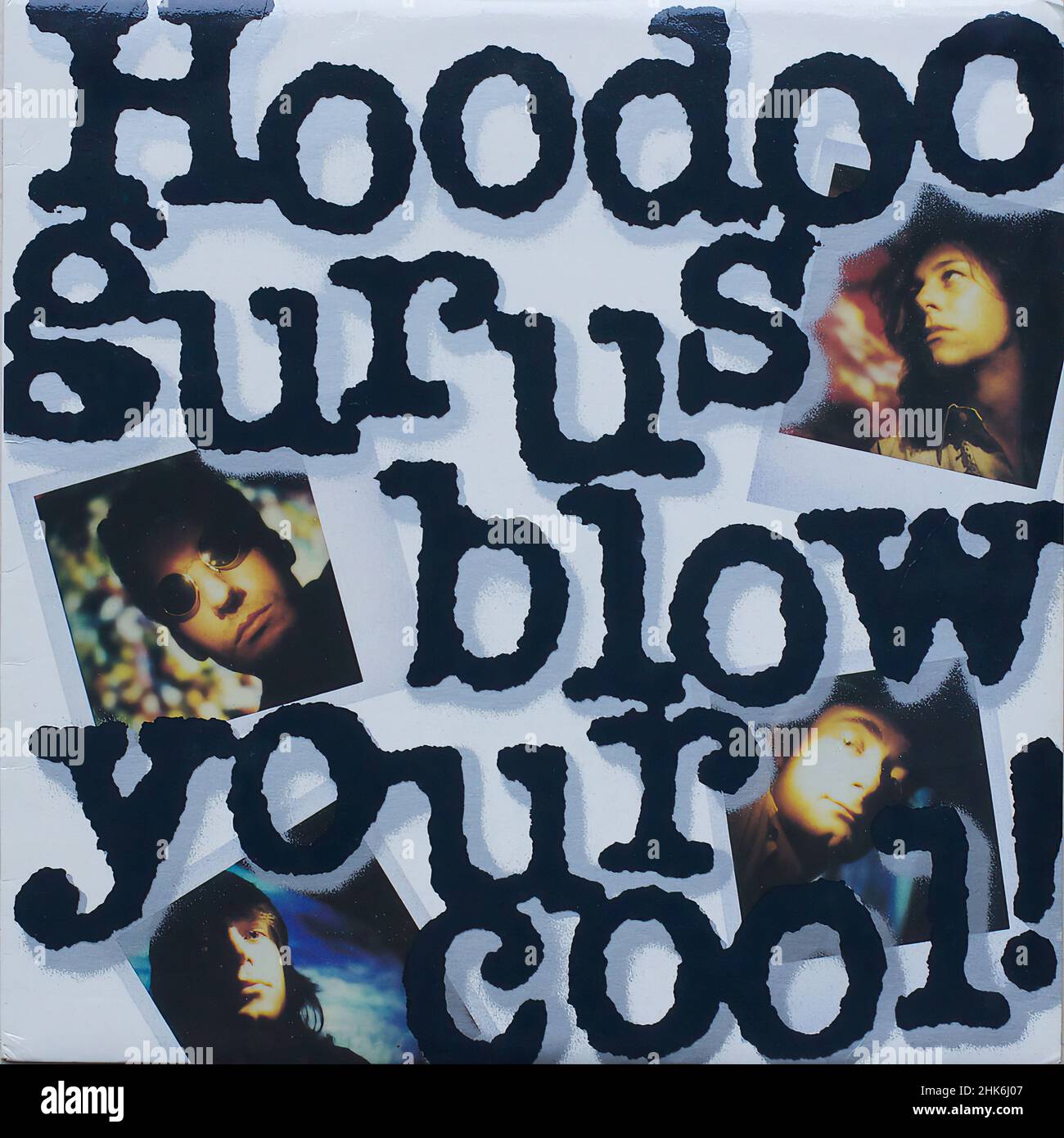 Vintage vinyl record cover -  Hoodoo Gurus - Blow Your Cool [1987] 00001 Stock Photo