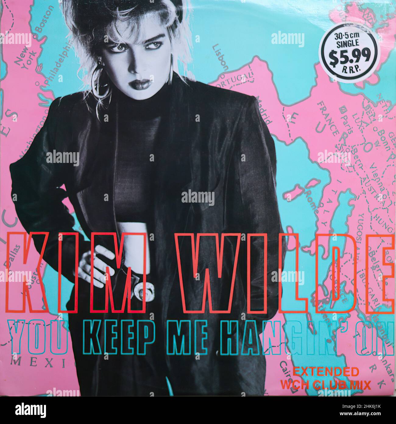Kim Wilde - You Keep Me Hangin On Stock Photo - Alamy