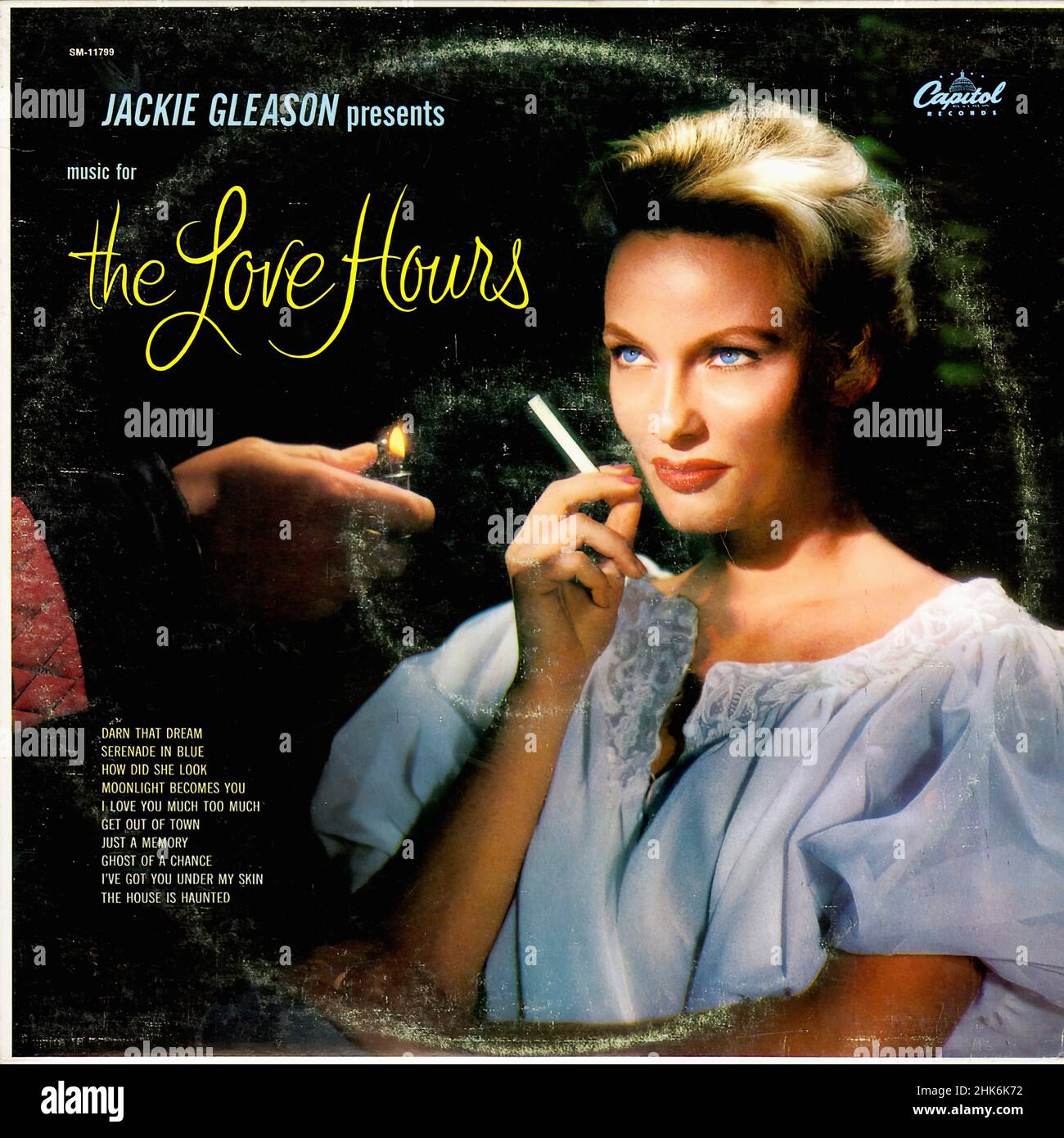 Music For The Love Hours Vintage Musical Vinyl Album Stock Photo Alamy