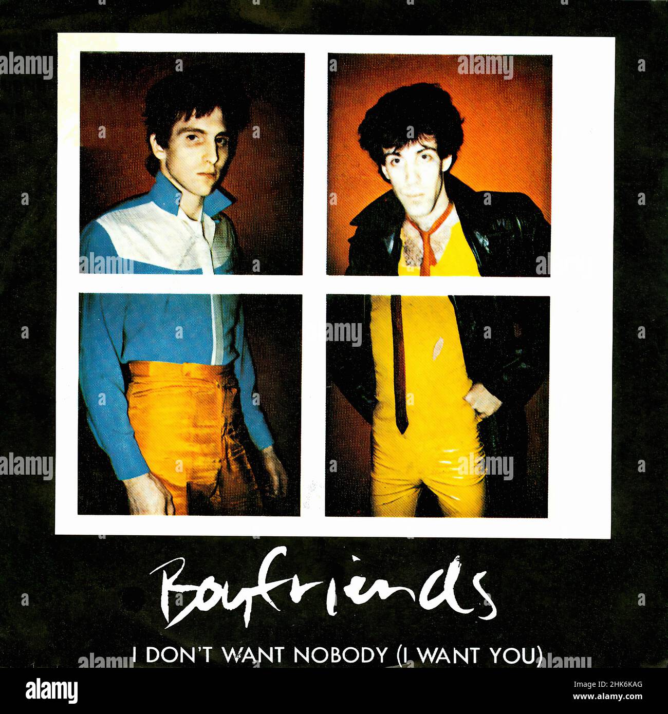 Vintage vinyl record cover - Boyfriends, The - I Don't Want Nobody - D ...