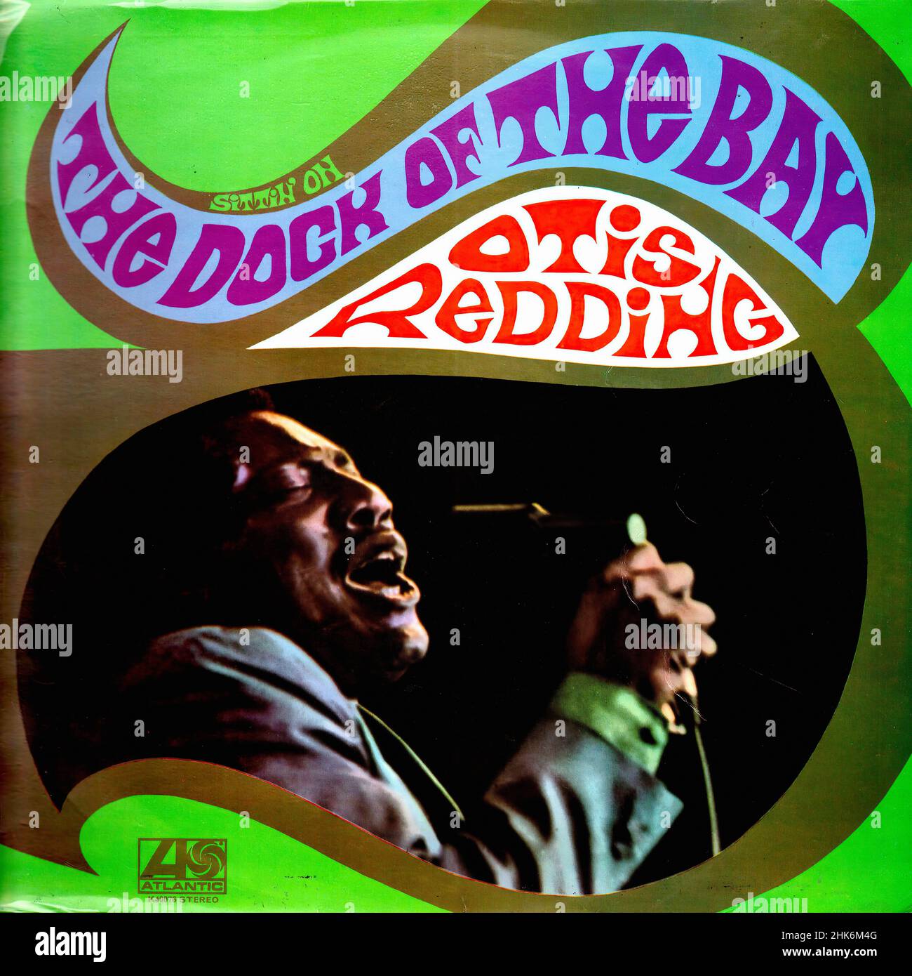 Vintage vinyl record cover - Redding, Otis - The Dock Of The Bay - UK ...