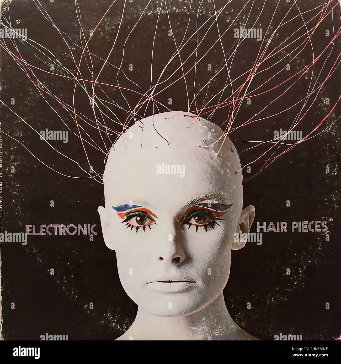 Vintage vinyl record cover Electronic Hair Pieces 00001 Stock Photo Alamy