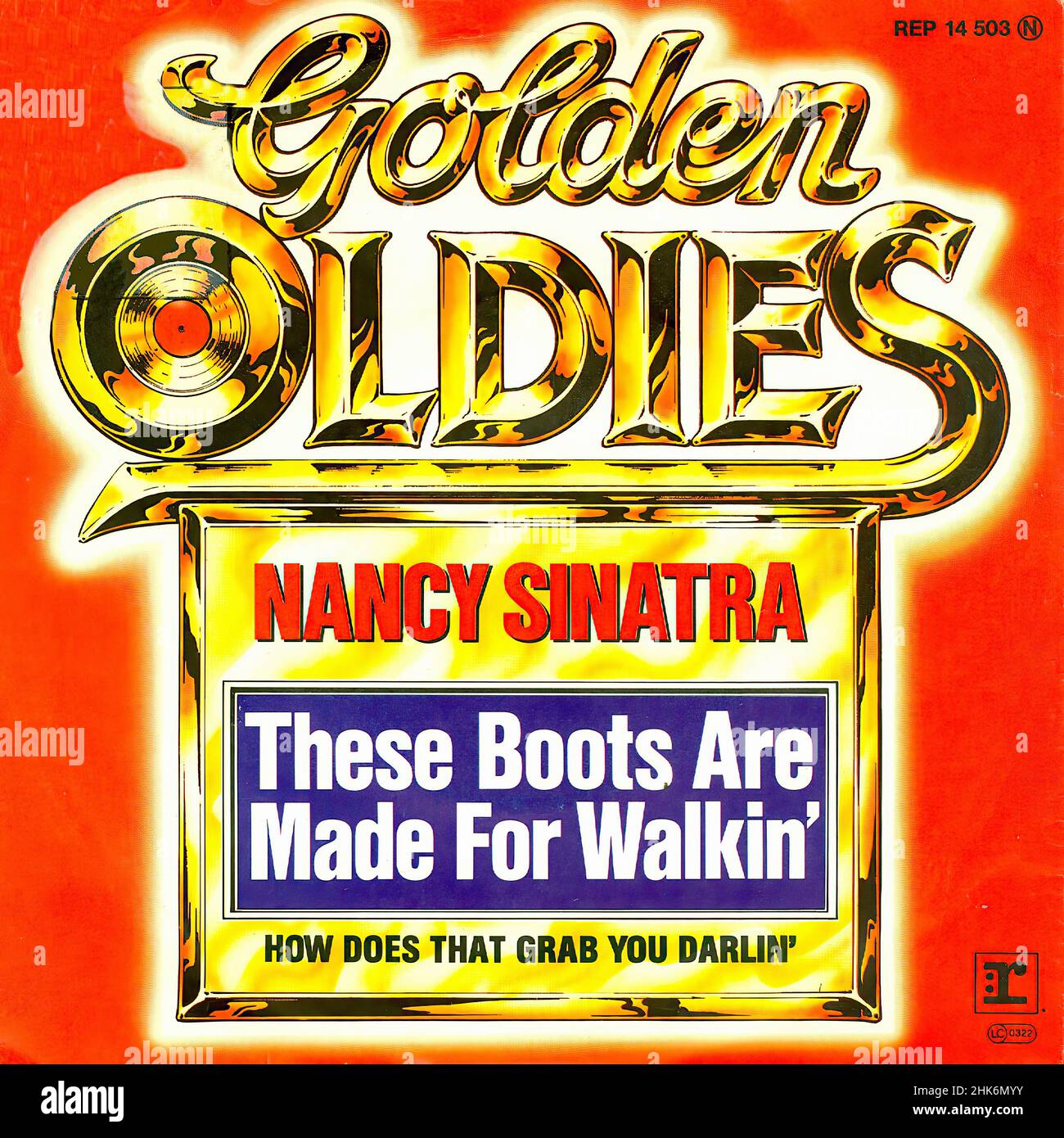 Vintage vinyl record cover Sinatra, Nancy These Boots Are Made For